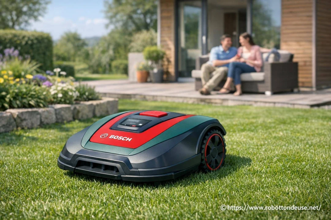 Robot tondeuse Bosch : avis, Indego, installation et conseils