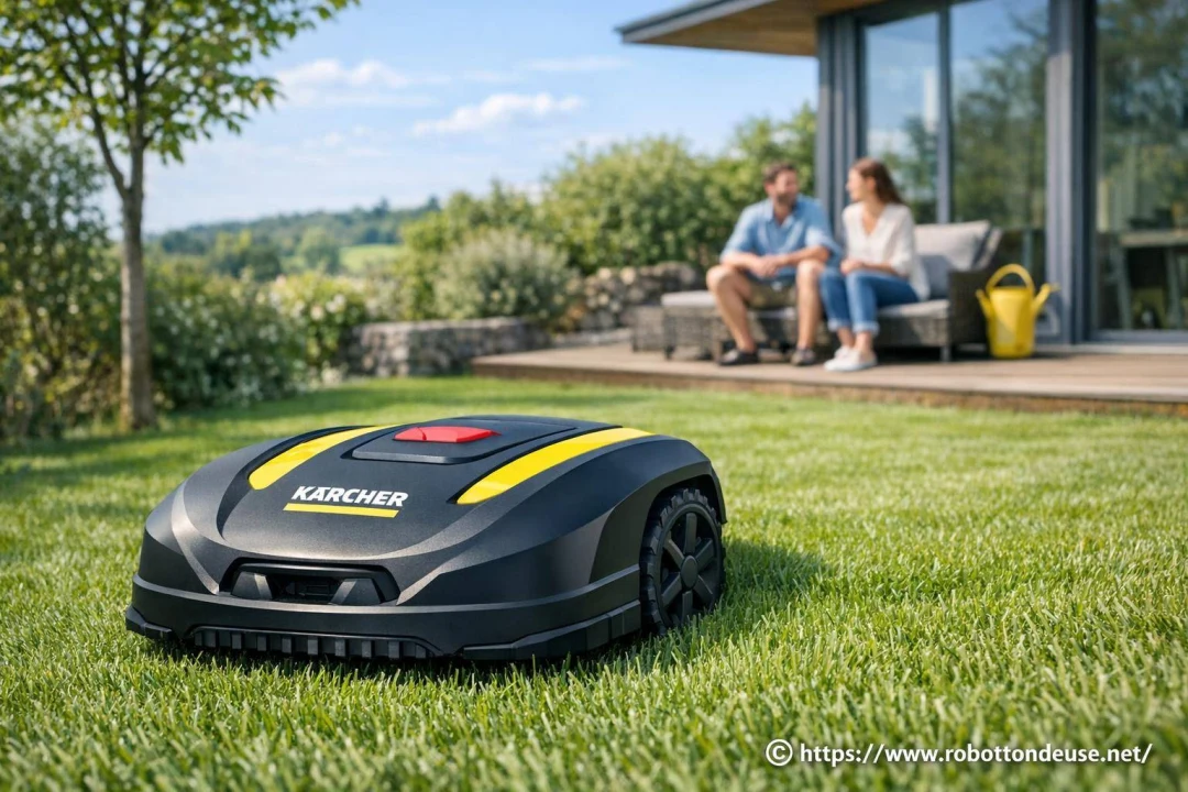 Robot tondeuse Kärcher : avis, installation et conseils