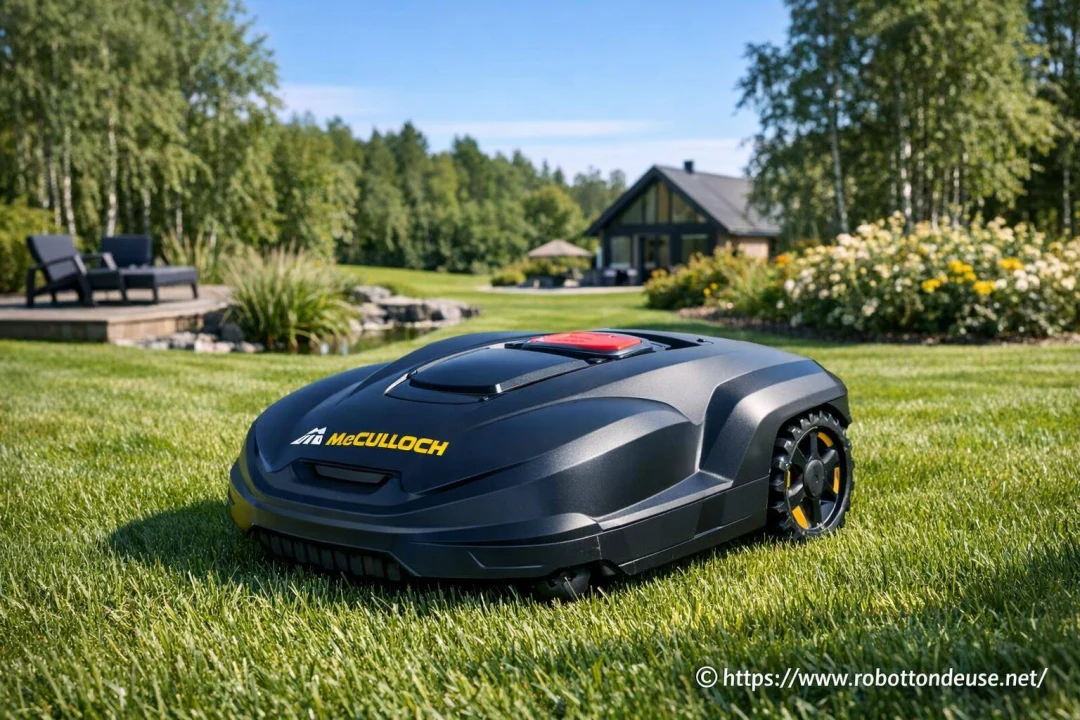 Robot tondeuse McCulloch : avis, installation et entretien