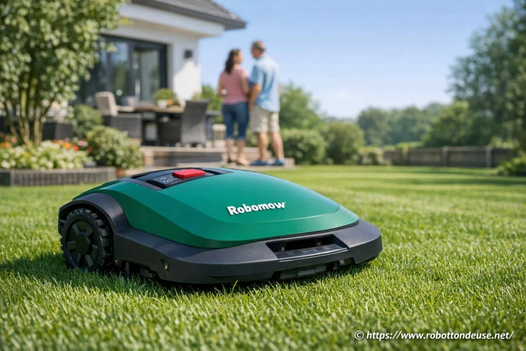 Robot tondeuse Robomow : avis, installation et entretien