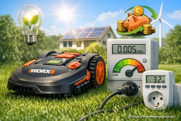 Robot tondeuse Worx et économies d’énergie : combien consomme-t-il vraiment ?