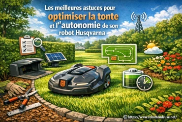 Les meilleures astuces pour optimiser la tonte et l’autonomie de son robot Husqvarna