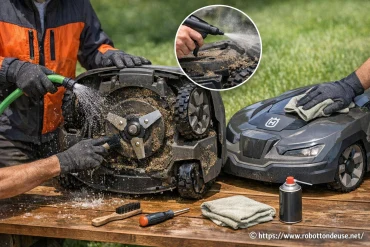 Comment nettoyer un robot tondeuse Husqvarna efficacement ?