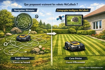 Navigation aléatoire ou cartographie intelligente : que proposent vraiment les robots McCulloch ?