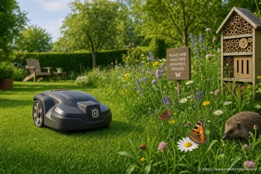 Robot tondeuse Husqvarna : comment favoriser biodiversité et santé du gazon
