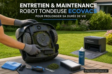 Tout savoir sur l’entretien et la maintenance d’un robot tondeuse Ecovacs pour prolonger sa durée de vie