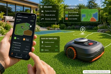 Comment optimiser la tonte avec l’application mobile Segway Navimow : réglages, zones de tonte et suivi en temps réel ?