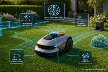L’intelligence artificielle dans les robots tondeuses Dreame : comment ça fonctionne concrètement ?