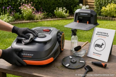 Entretien et maintenance d’un robot tondeuse Segway Navimow : le guide pratique