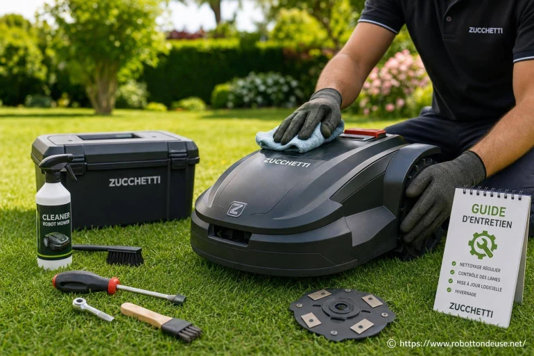 Entretien et maintenance des robots tondeuses Zucchetti : le guide pour prolonger leur durée de vie