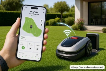 Connecter et contrôler son robot tondeuse Mova depuis son smartphone : tuto pas à pas