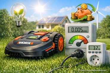 Robot tondeuse Worx et économies d’énergie : combien consomme-t-il vraiment ?