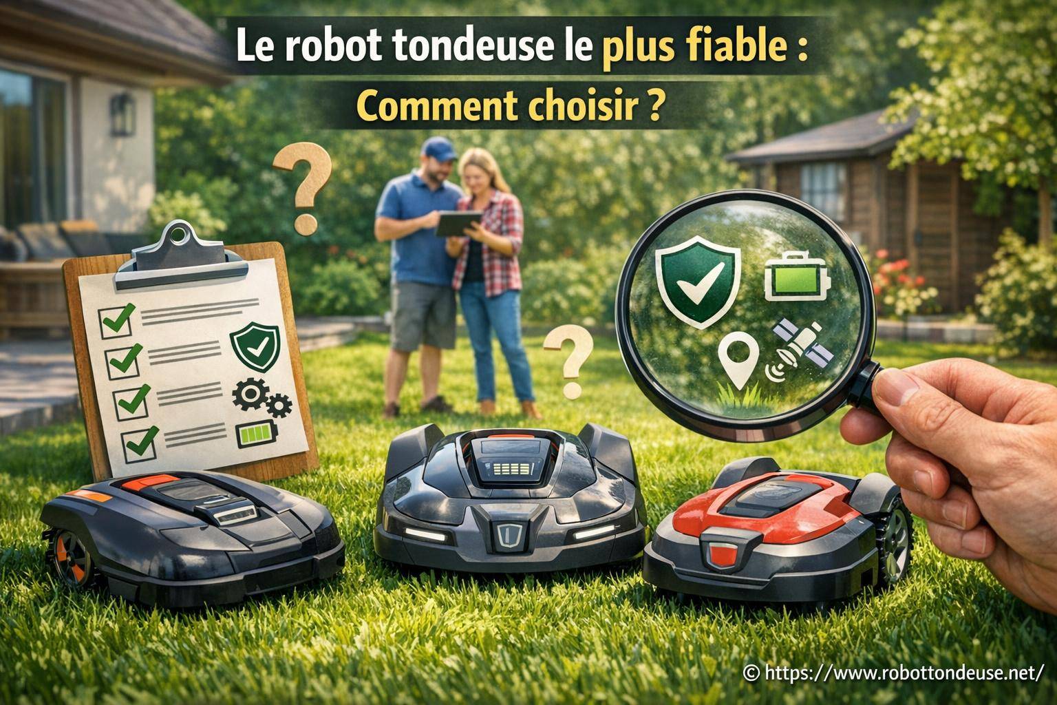 Le robot tondeuse le plus fiable : comment bien le choisir ?
