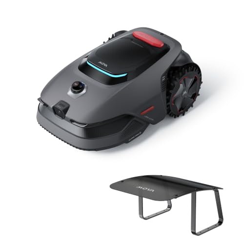 MOVA LiDAX Ultra 1200 Robot Tondeuse + Garage de Protection