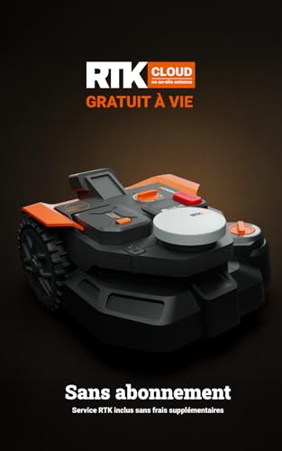 WORX Vision Cloud 2WD WR308E Robot Tondeuse 800 m²