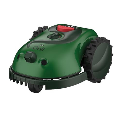 ONLI - Robot Tondeuse caméra ON1008V - Hauteur de Coupe 2 à 
