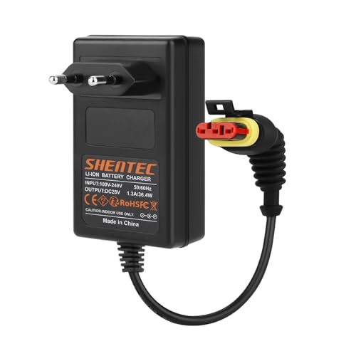 Shentec Chargeur de Batterie 28 V Compatible avec Husqvarna 