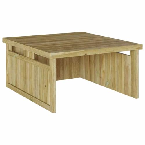 Makastle Garage en Bois de Pin pour Tondeuse Robot, Abri de