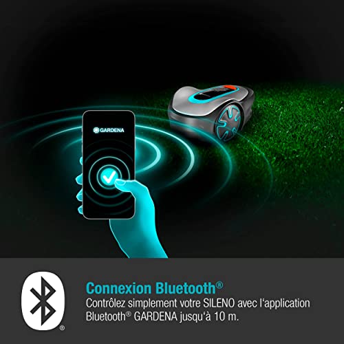 Gardena Tondeuse Robot SILENO minimo 500 m²: Tondeuse à Gazo