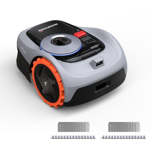 Segway Navimow i105E Robot Tondeuse avec 2 Kits Lames de Rec