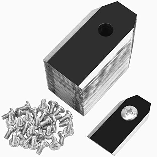 Lot de 30 lames de rechange universelles + 30 vis pour tous 