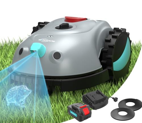 (2026 New) YARDCARE V100 Robot Tondeuse Sans Fil Périphériqu
