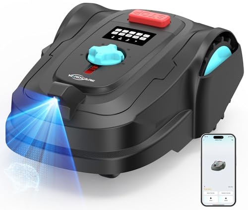YARDCARE M800Plus Robot Tondeuse sans Fil Périphérique,Posit