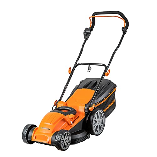 LawnMaster Tondeuse électrique 1800W 40cm, Mulching, 600m²