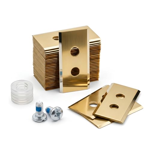 Lames Robot Tondeuse 42 Pièces Inox 1 mm, avec Vis et Rondel