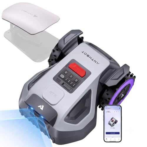 ANTHBOT Robot Tondeuse M5, 500-700㎡,150㎡/h, NetRTK + 4G,