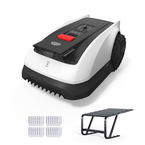 ECOVACS Goat O800 RTK Robot Tondeuse avec Garage & Jeu de La
