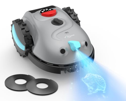 YARDCARE V100 Robot Tondeuse sans Fil Périphérique, avec IA-