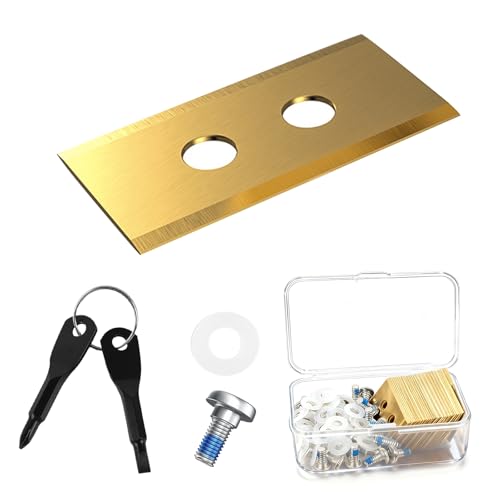 Lame Robot Tondeuse, 36 Lames de Rechange en Titane pour Ton