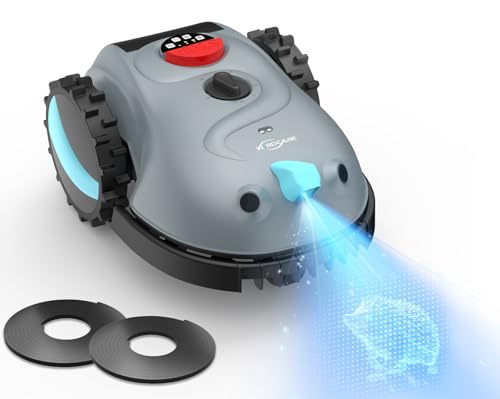 YARDCARE V100 Robot Tondeuse sans Fil Périphérique, avec IA-