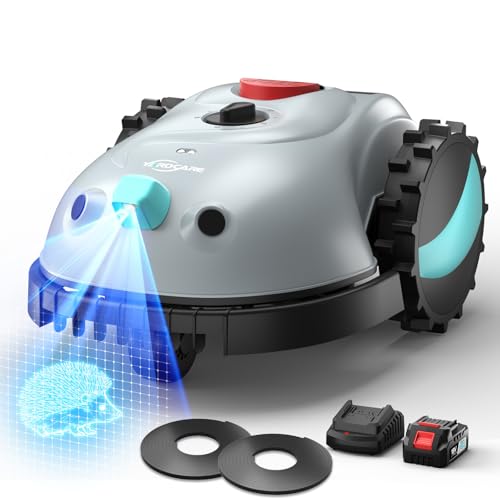 YARDCARE V100 Robot Tondeuse sans Fil Périphérique, jusquà 1