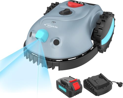 YARDCARE V100 Robot Tondeuse sans Fil Périphérique,avec Navi
