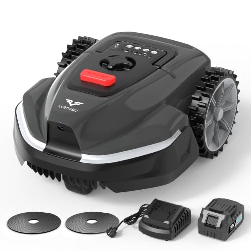 LEBOSBO V3 Robot Tondeuse sans Câble Périphérique, Navigatio
