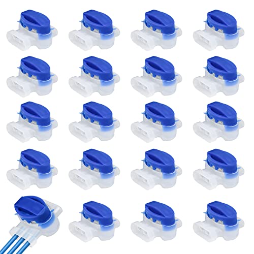 OFFCUP Connecteurs de Câble Remplis de Gel Résine, Lot de 20