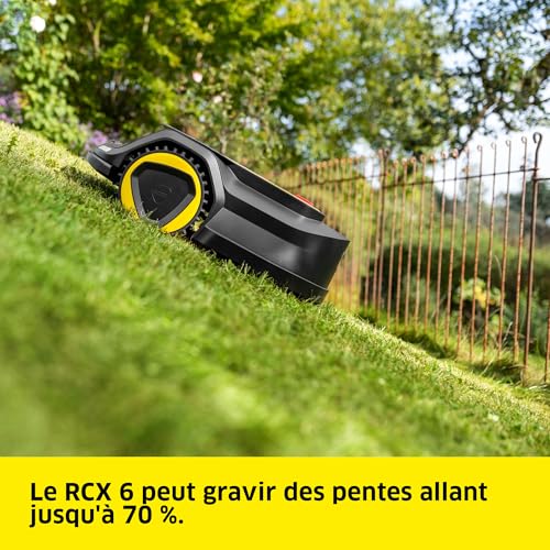 Kärcher Robot Tondeuse RCX 6, sans câble de délimitation, Su