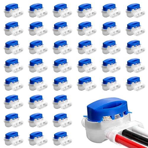 Zeeorymn 40 Pcs Connecteurs de Câble pour Robot Tondeuse, Co