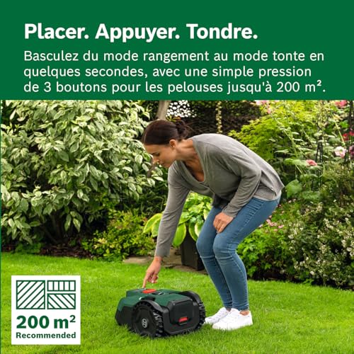 Bosch Tondeuse Robot sans-Fil VISIMOW18V-200